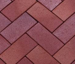 Клинкерная брусчатка Brickhoff DKP 604 200x100x45мм Кармин