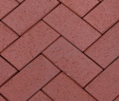 Клинкерная брусчатка Brickhoff DKP 608 200x100x40мм Красное вино